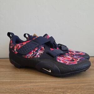 Nike SuperRep Cycle 2 Next Nature Cycling Shoes Women 9.5 Floral Spin Indoor